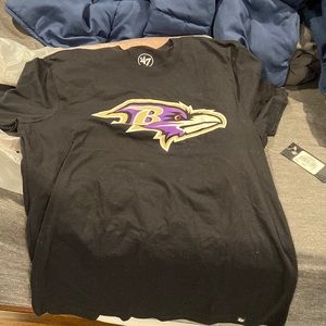 Baltimore ravens black mens medium tshirt new with tags